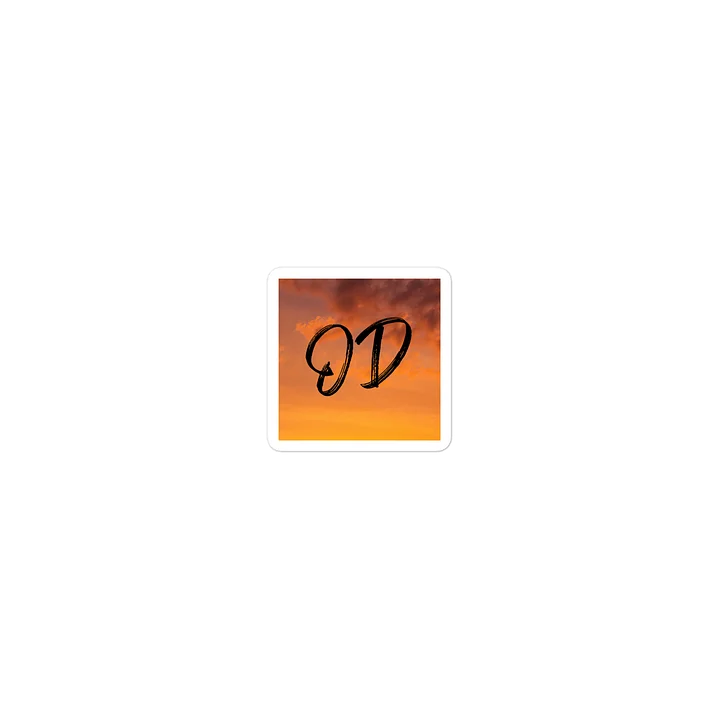 Orange Dream Sunset Sticker product image (1)