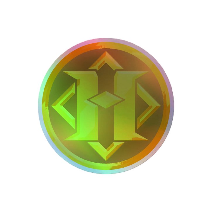 Gold Coin (Holo Sticker) product image (2)