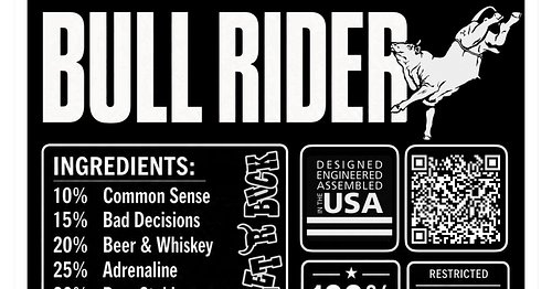 Built for the rider who runs on bad decisions, caffeine, grit, and just enough common sense to nod his head anyway. The Bull ...