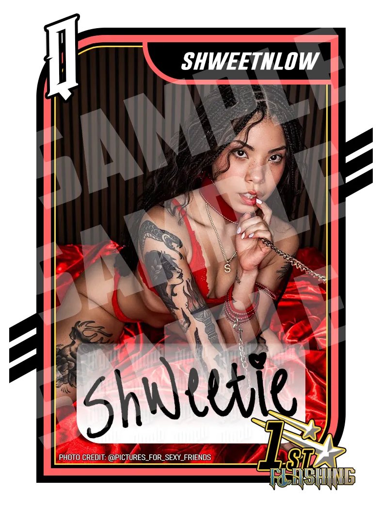 Qlyph Trading Cards DROP #6: ShweetNLow product image (3)