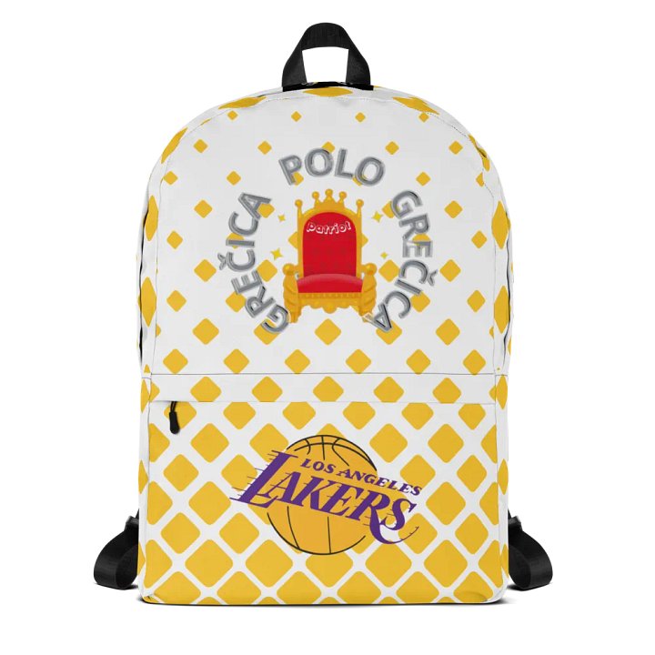 Lakers Logo All-Over Print Backpack product image (1)