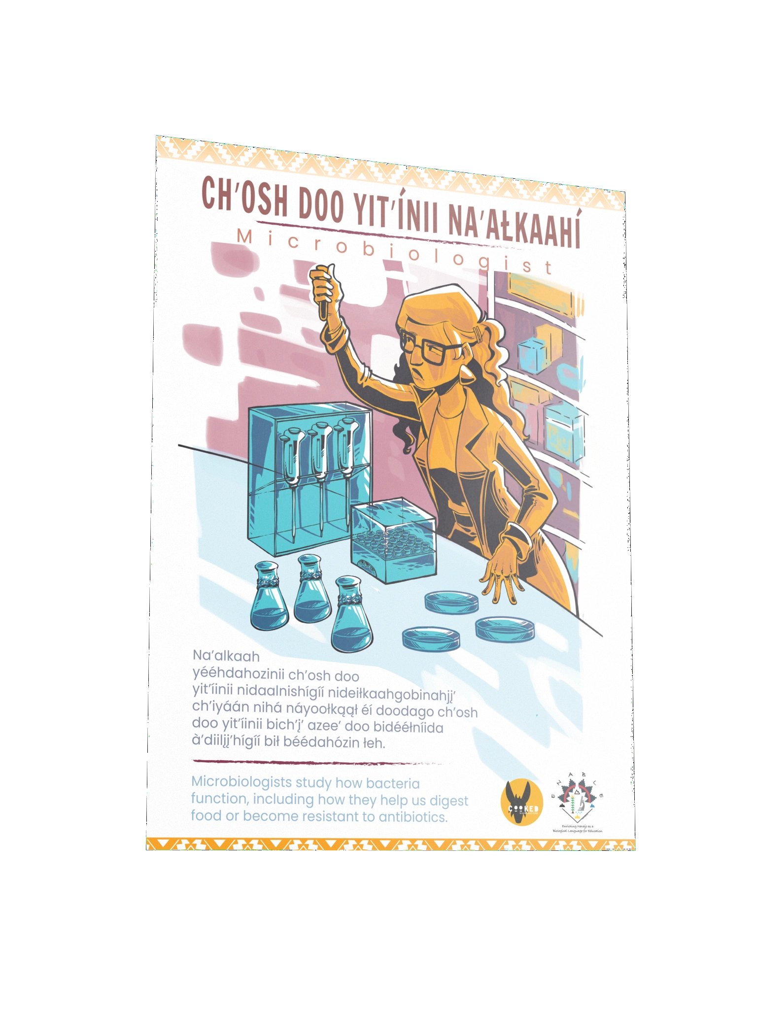 Microbiologist Poster - Information Poster product image (3)