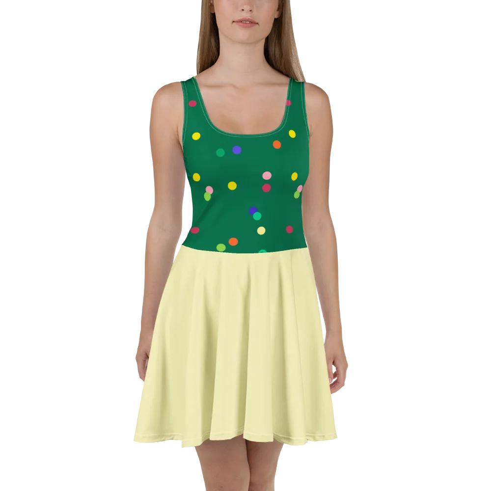 Lime Zest Dot Dress product image (3)