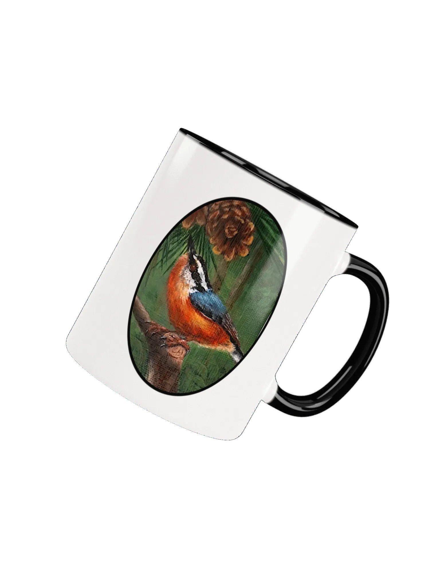Red Breasted Nuthatch Ceramic Mug product image (30)