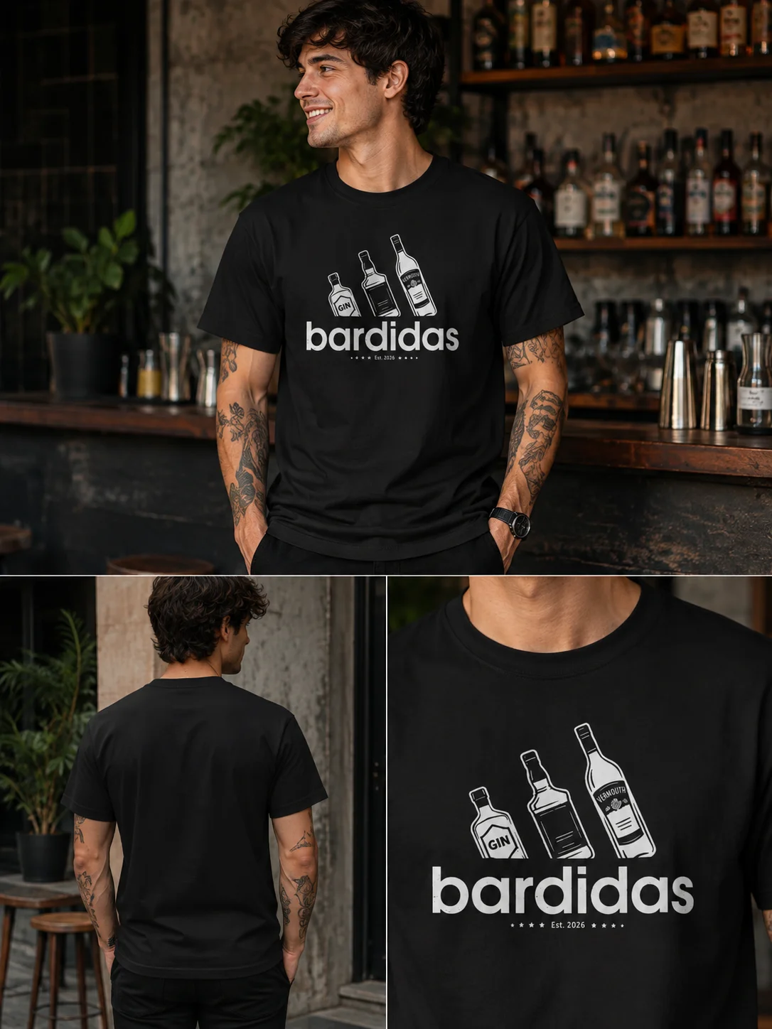 Bardidas Funny Bartender Shirt product image (2)