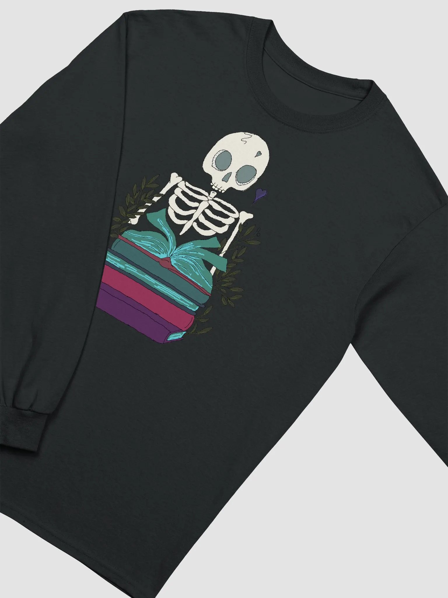 Skelly Book Club Long Sleeve Crewneck product image (1)