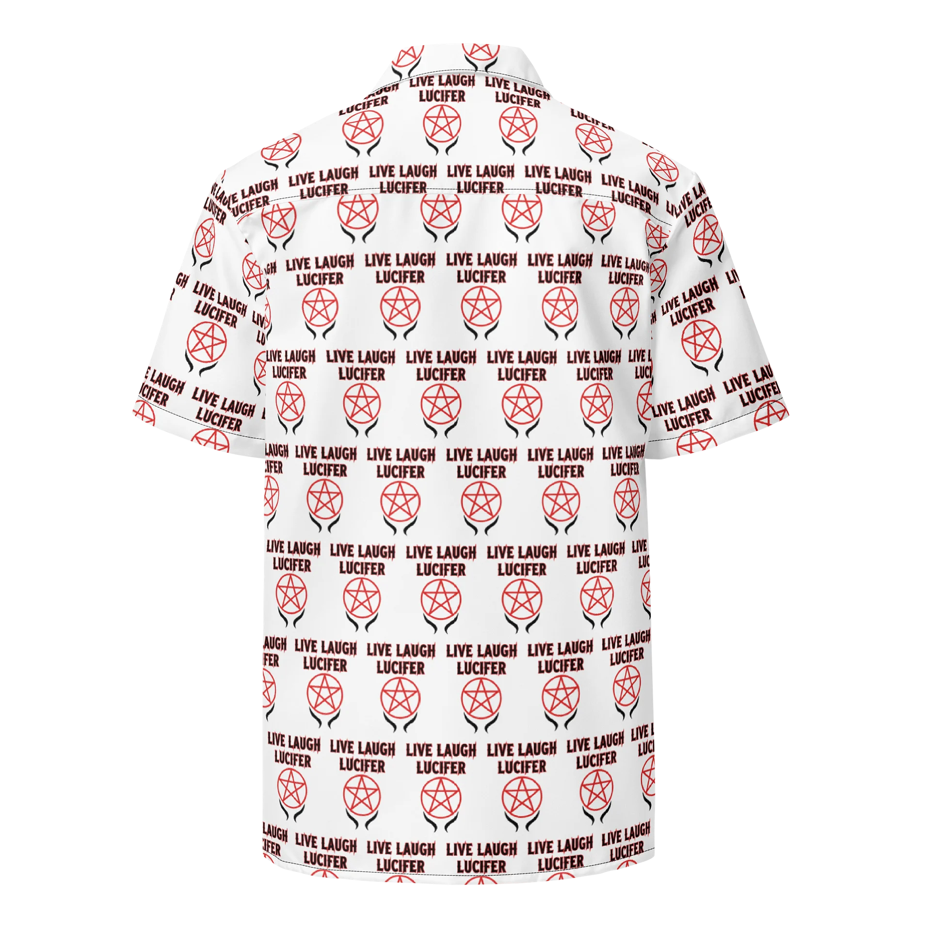 Live Laugh Lucifer 2026 Hawaiian Shirt - All Over Print product image (2)