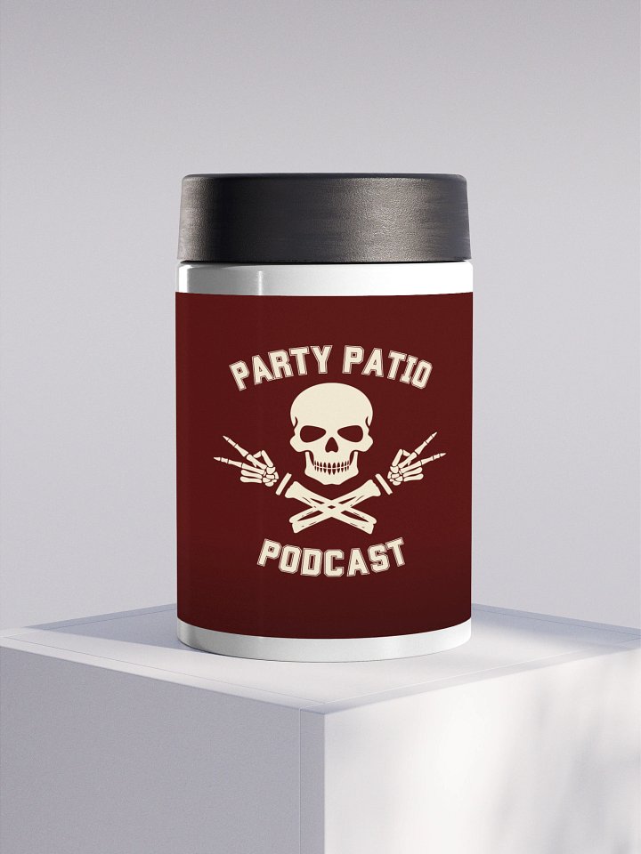 The Party Patio Metal Koozie product image (1)