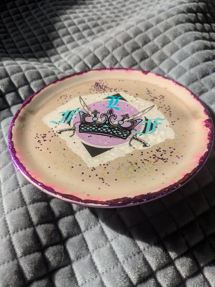 Regalia Gold Leafed Ceramic Trinket Dish product image (2)