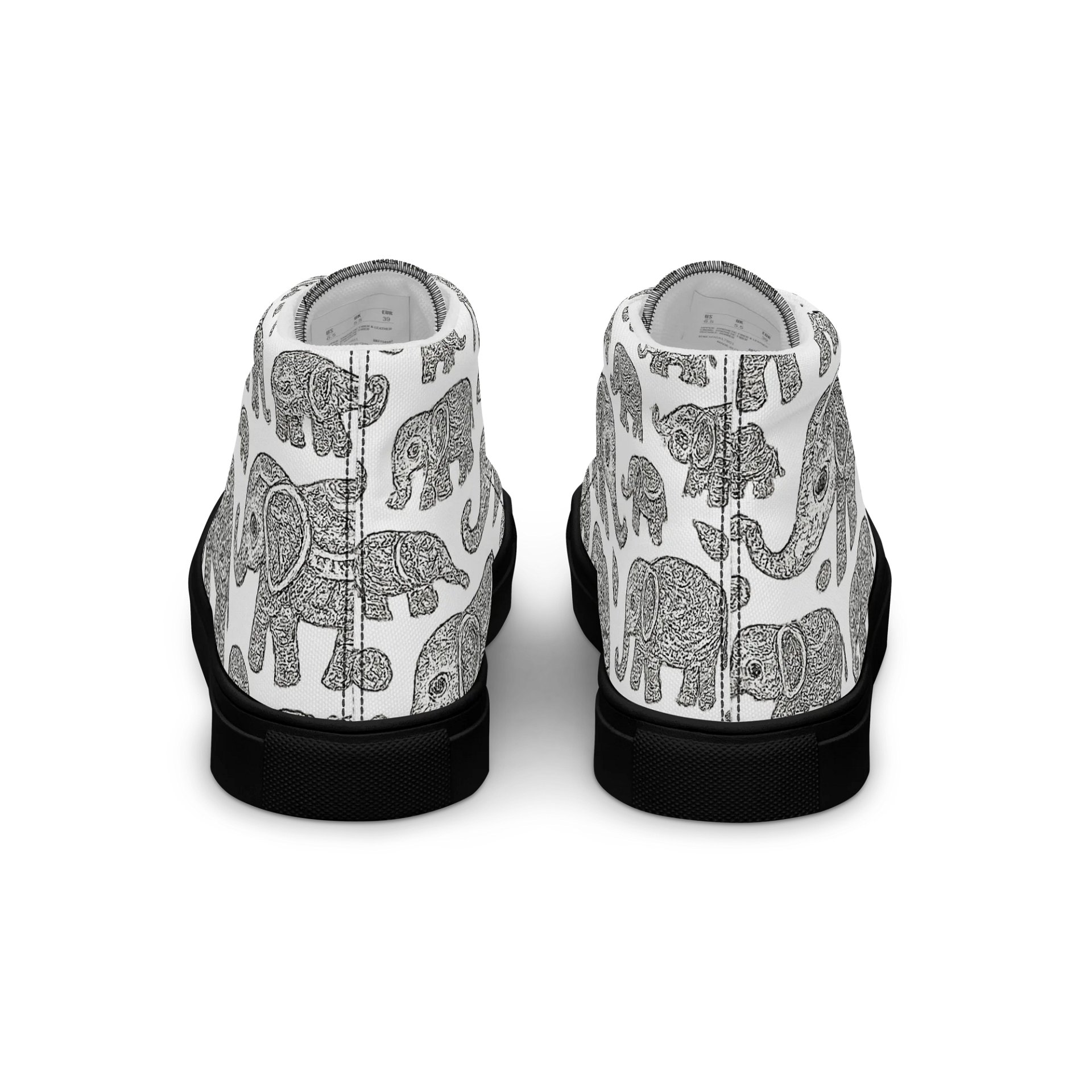 Ornate Elephant High Tops product image (4)