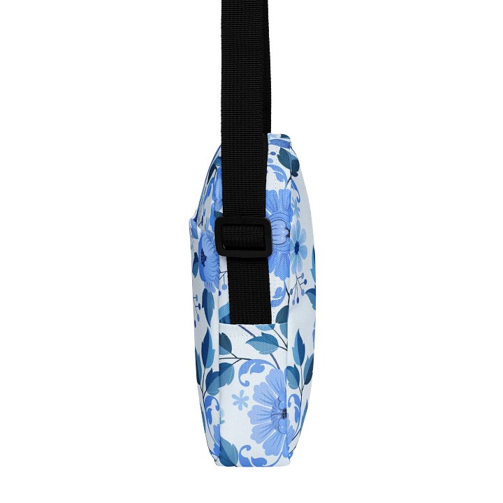Blue Floral Harmony Crossbody Bag product image (2)