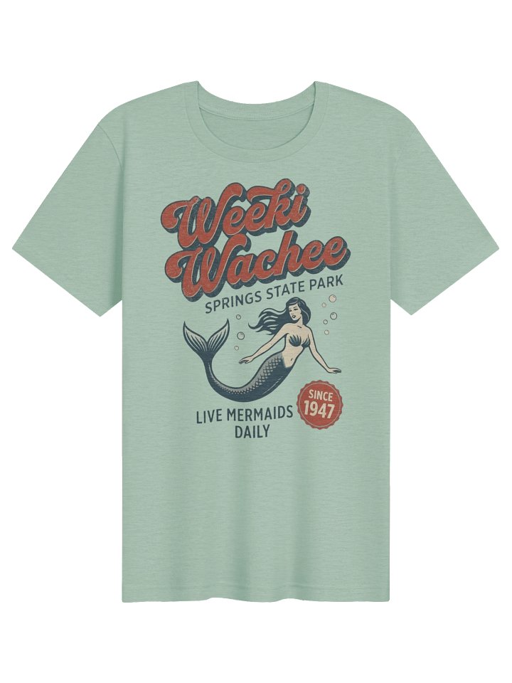 Weeki Wachee Retro Mermaid Tee product image (1)