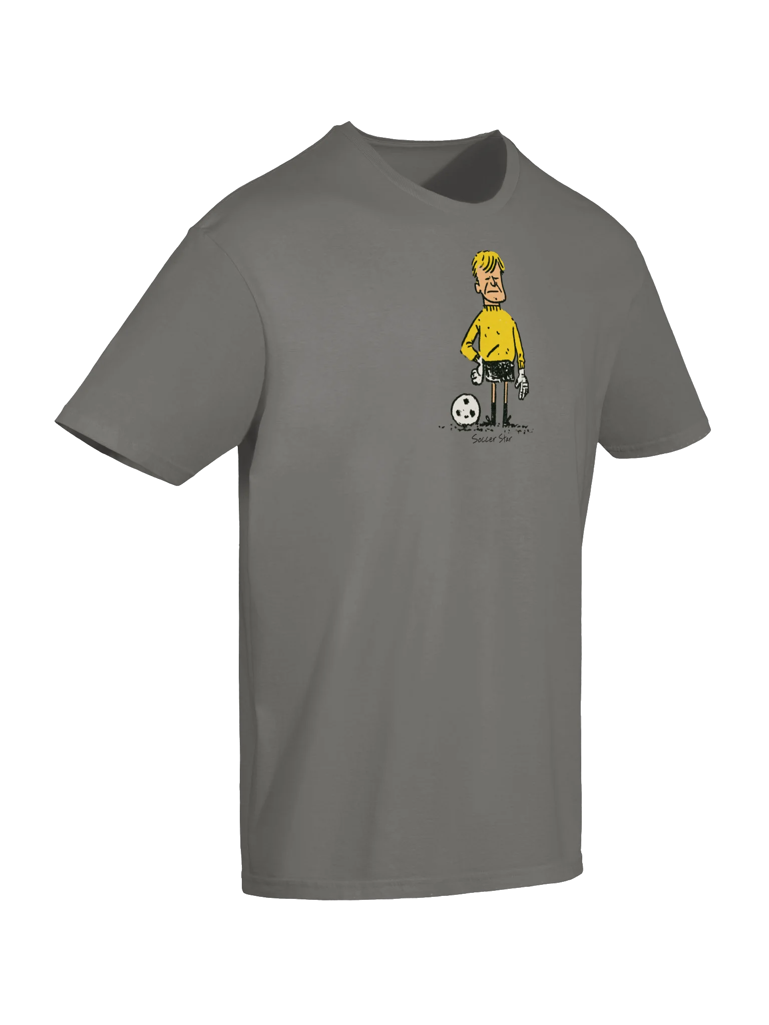 Soccer Star Cartoon Goalkeeper T-Shirt product image (6)