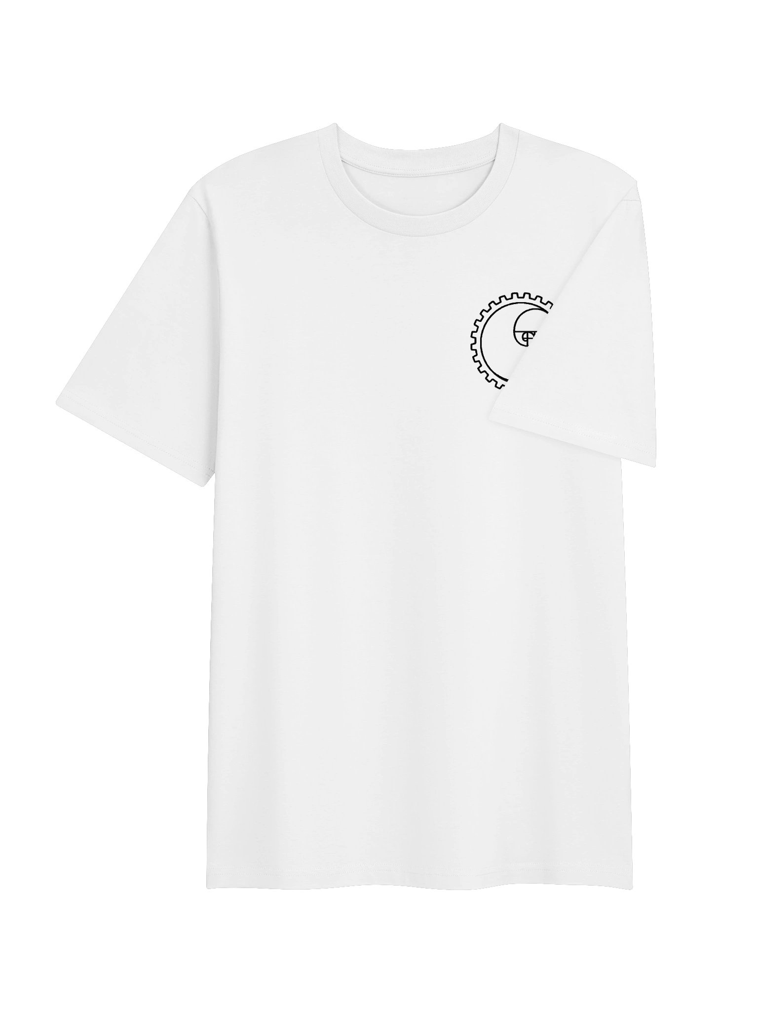 Embroidered Logo Tee - White product image (4)