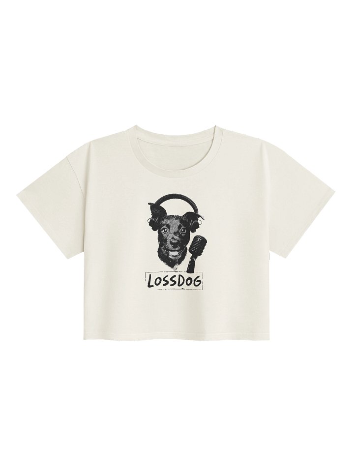 LOSSDOG Headphone Doggie Crop Top product image (1)