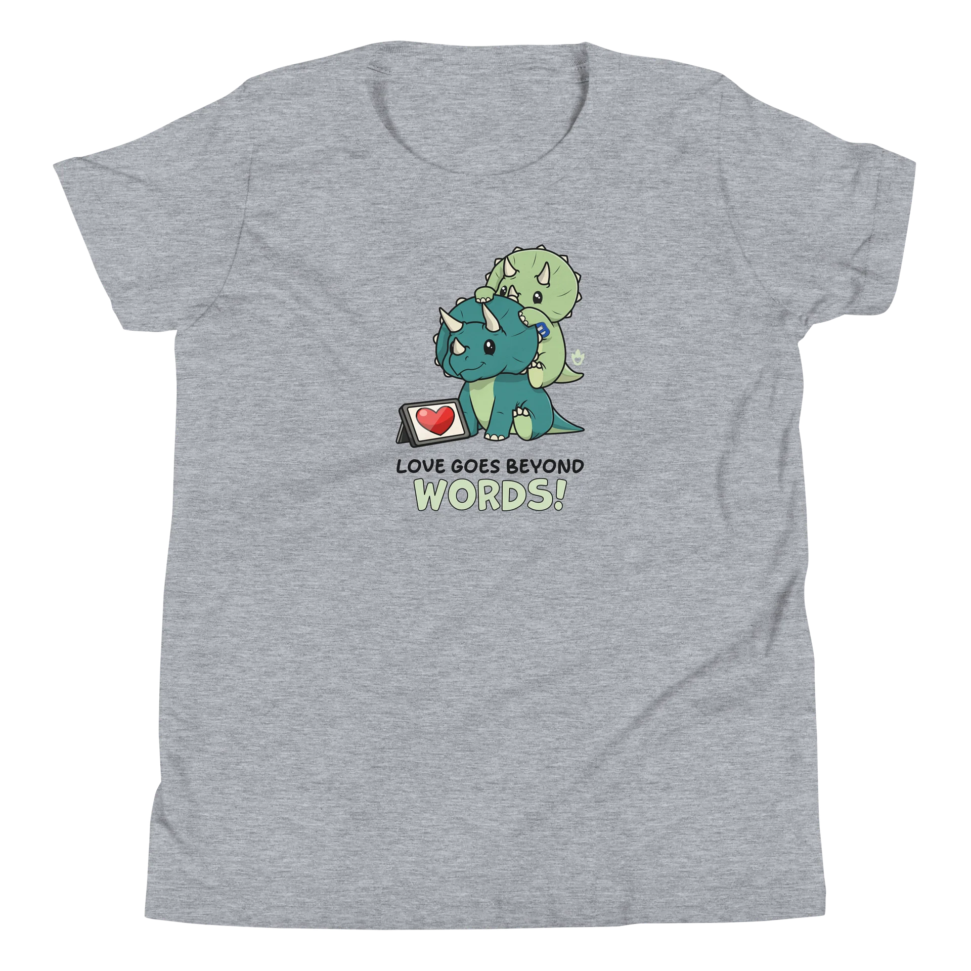 Love Goes Beyond Words! - Kids Tee product image (5)