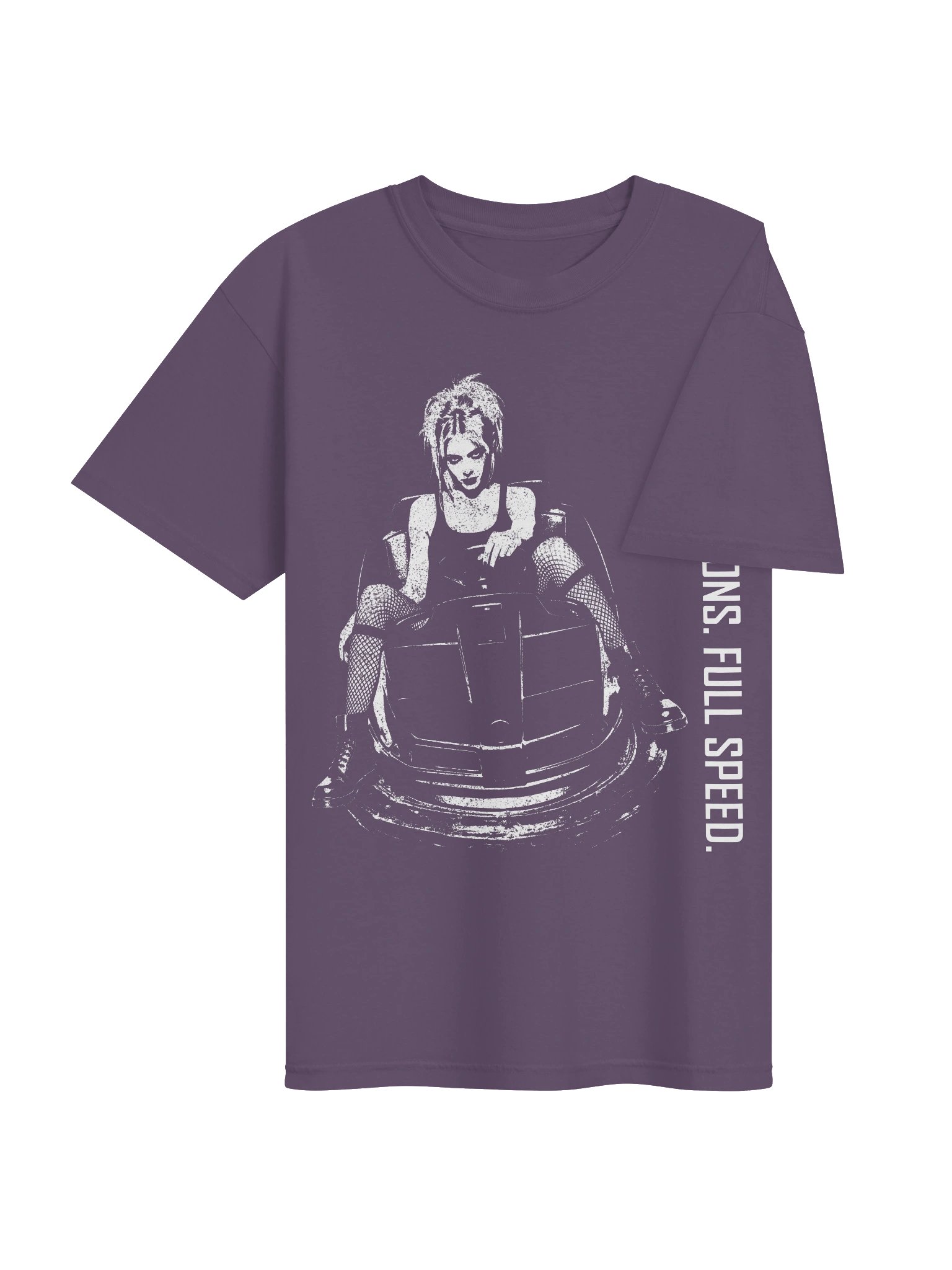 Bad Decisions. Full Speed. Bumper Girl // Heavyweight Vintage Tee product image (37)