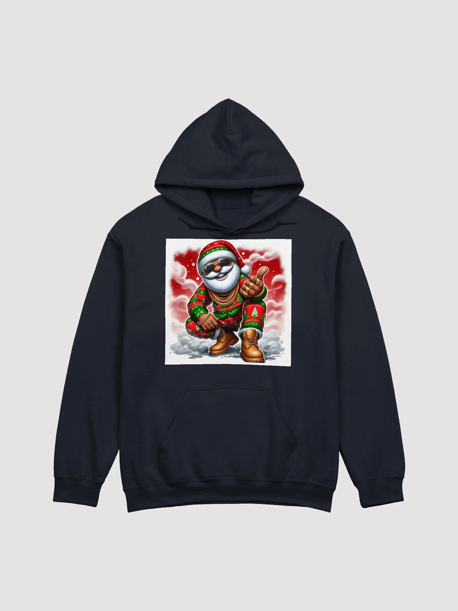 Festive Santa Claus Holiday Hoodie product image (16)