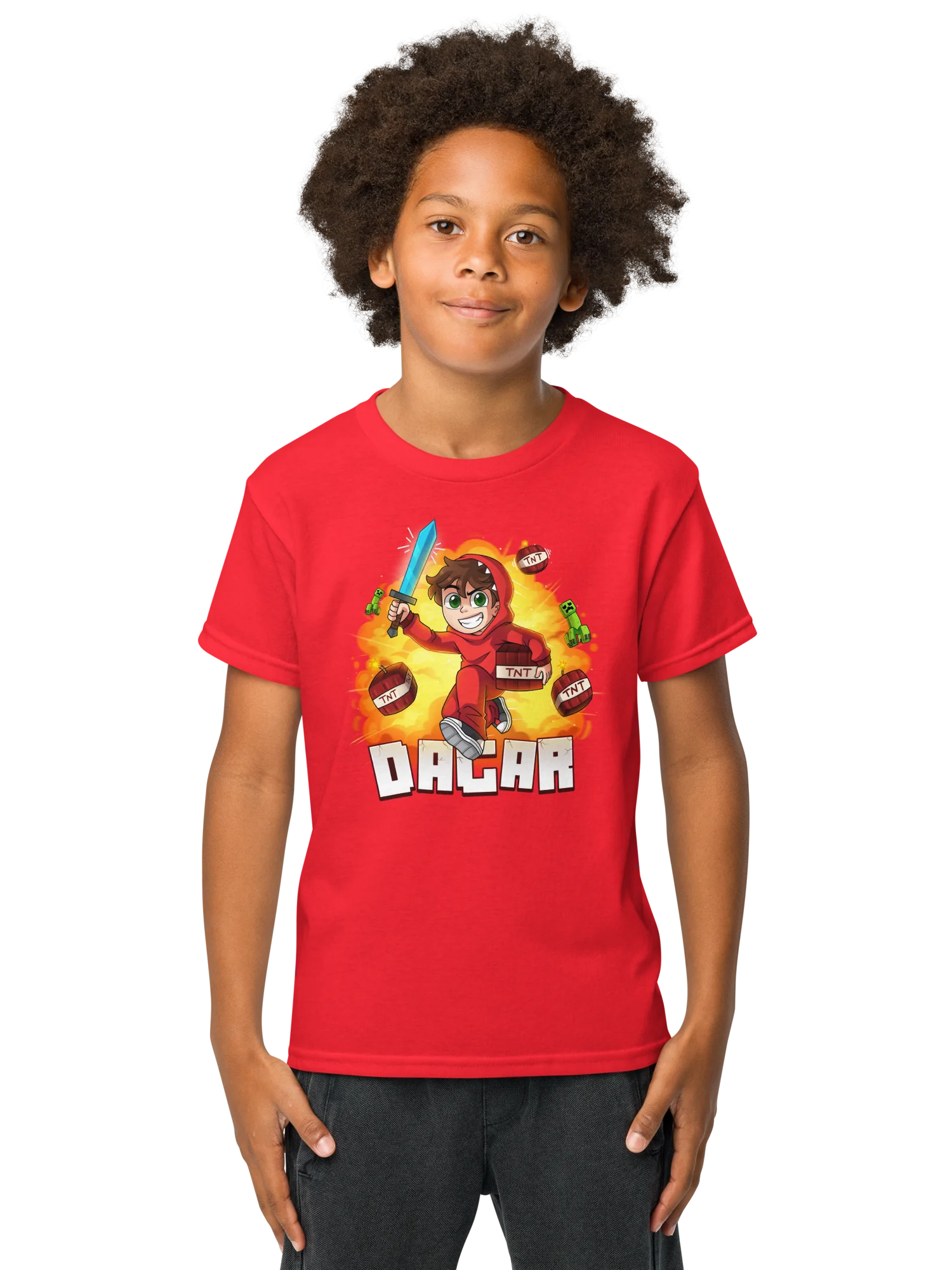 Camiseta Dagar · Red Blast product image (1)