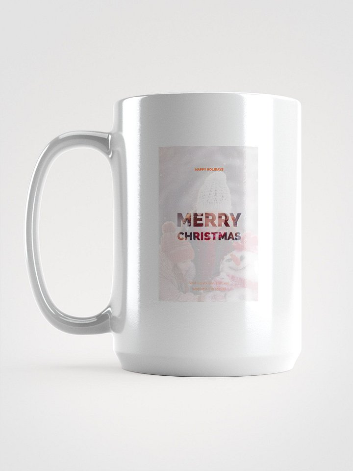 Festive Snowman Wishes Mug product image (1)