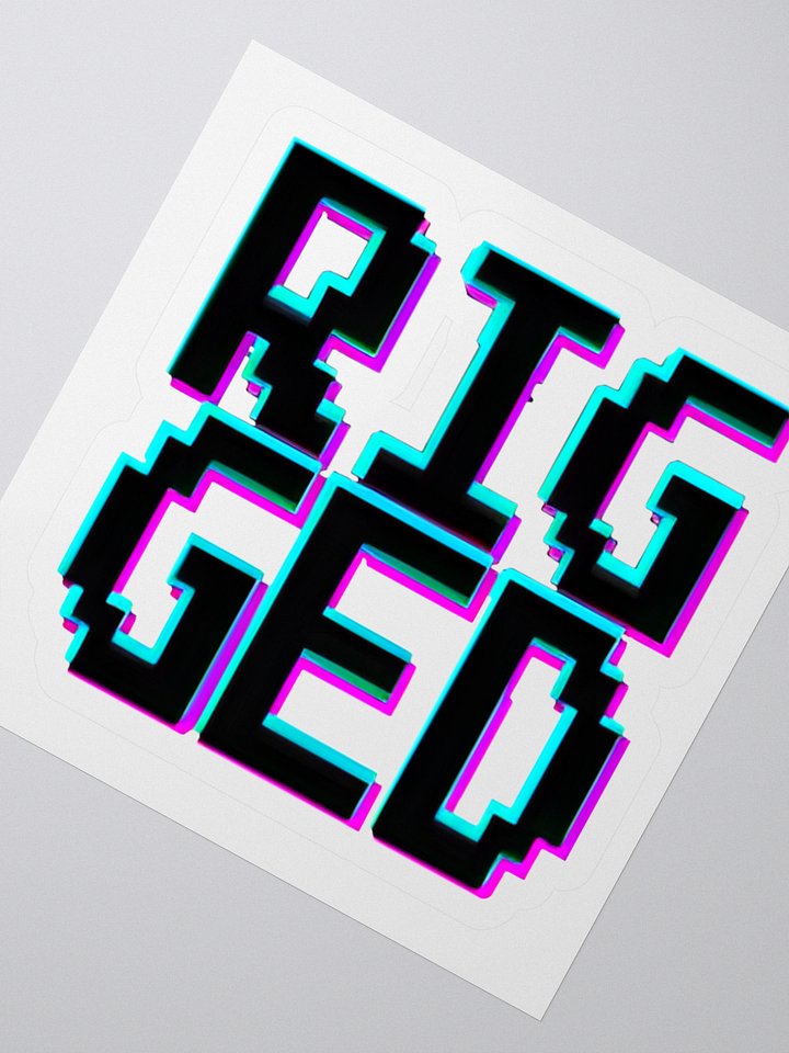 RIGGED.sticker-v1 product image (2)