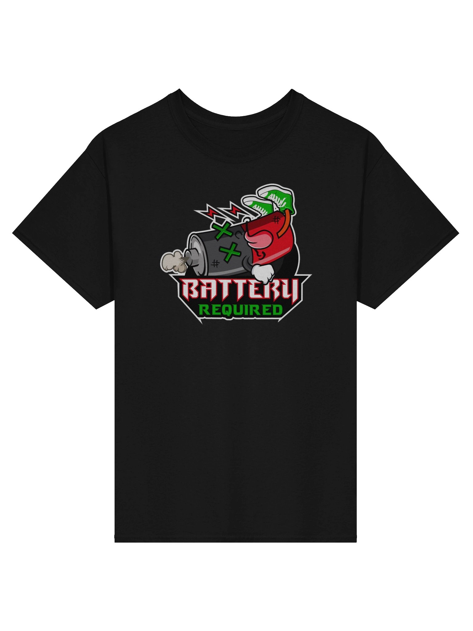 BatteryRequired Logo T-Shirt product image (109)