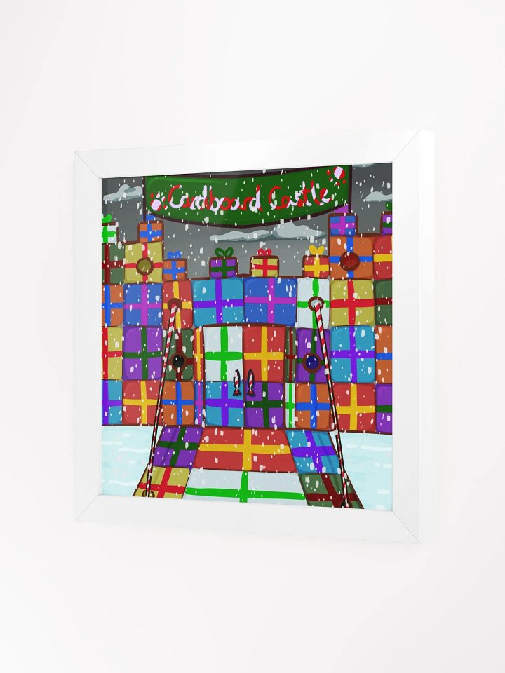 Christmas Cardboard Castle Framed Picture product image (22)