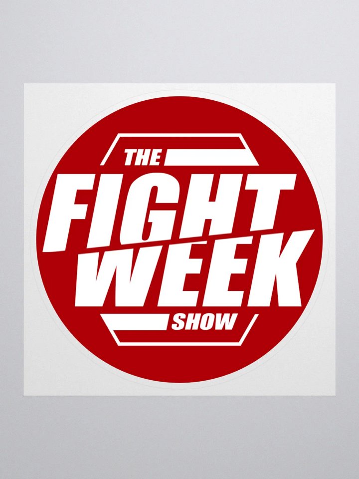Fight Week Logo Stickers product image (1)