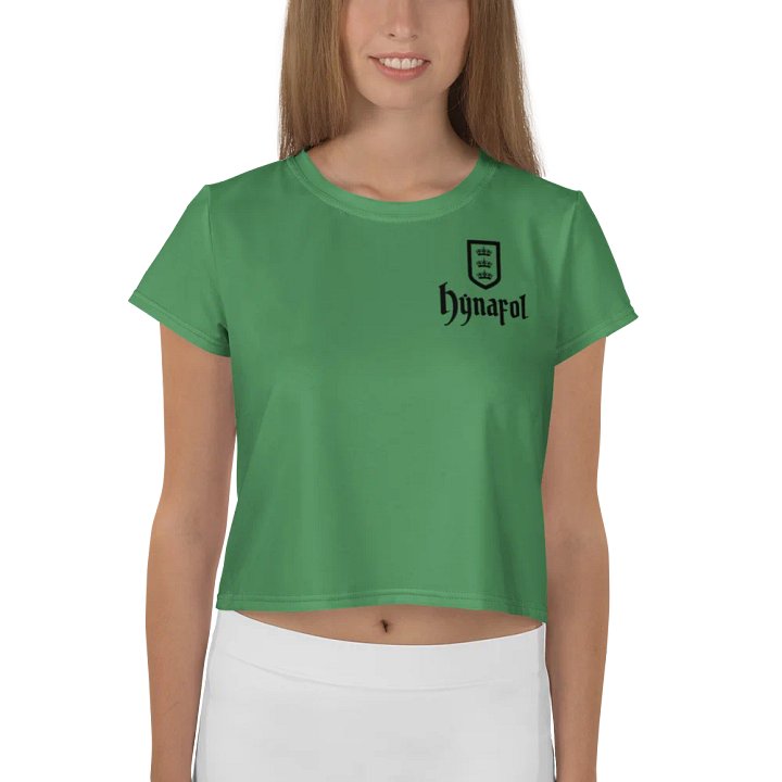 Court of Chaos Crop T - Green product image (2)