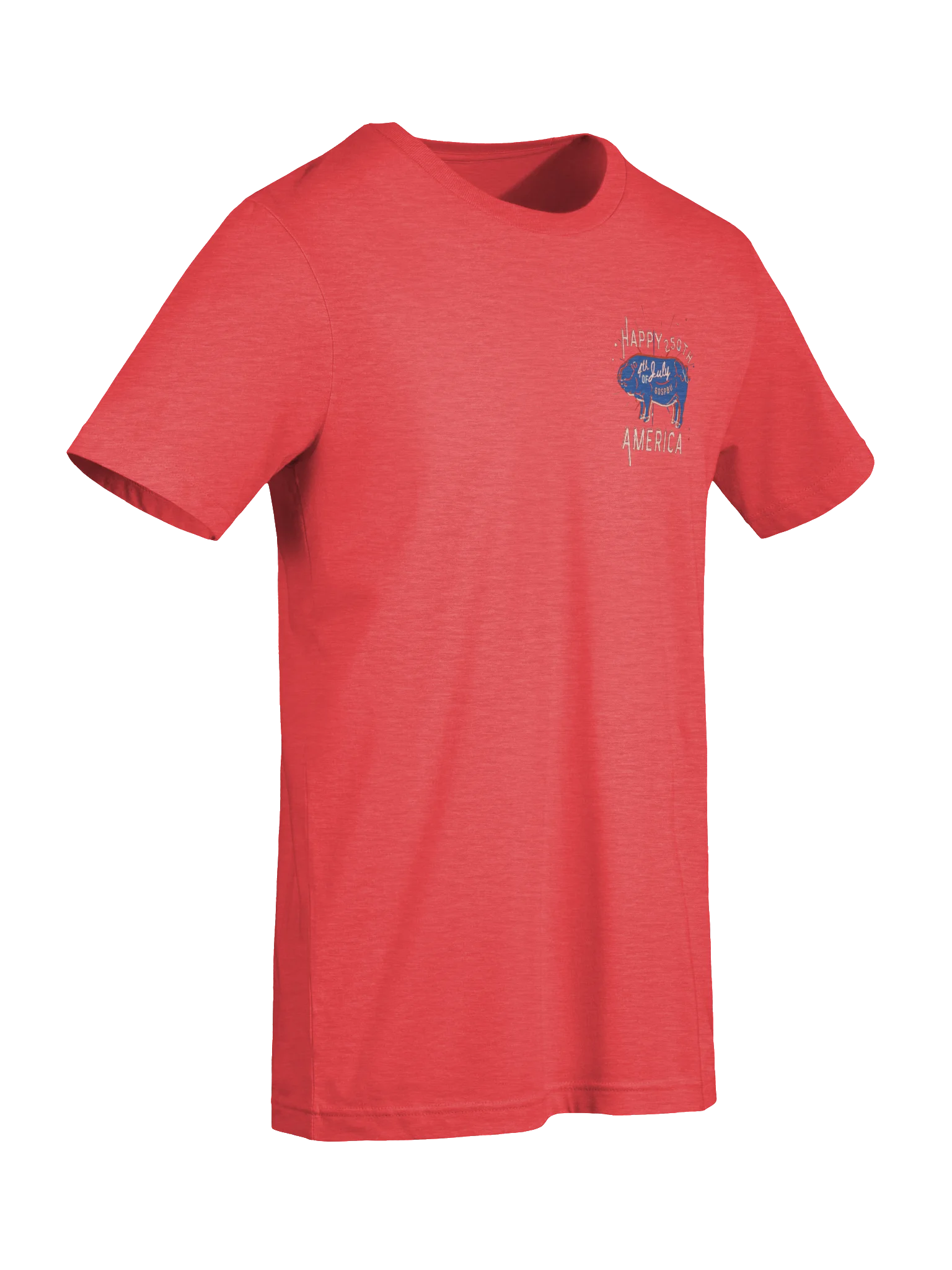 Happy 250th 4th of July Pig Tee product image (7)