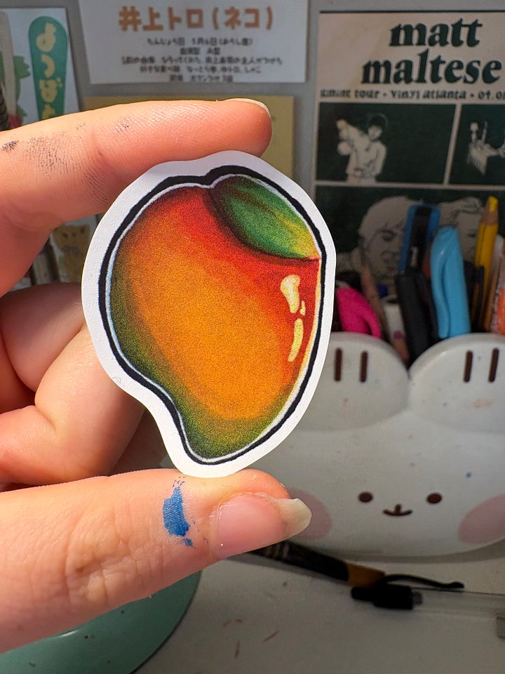 Fruit Series Sticker #3 - Mango product image (1)