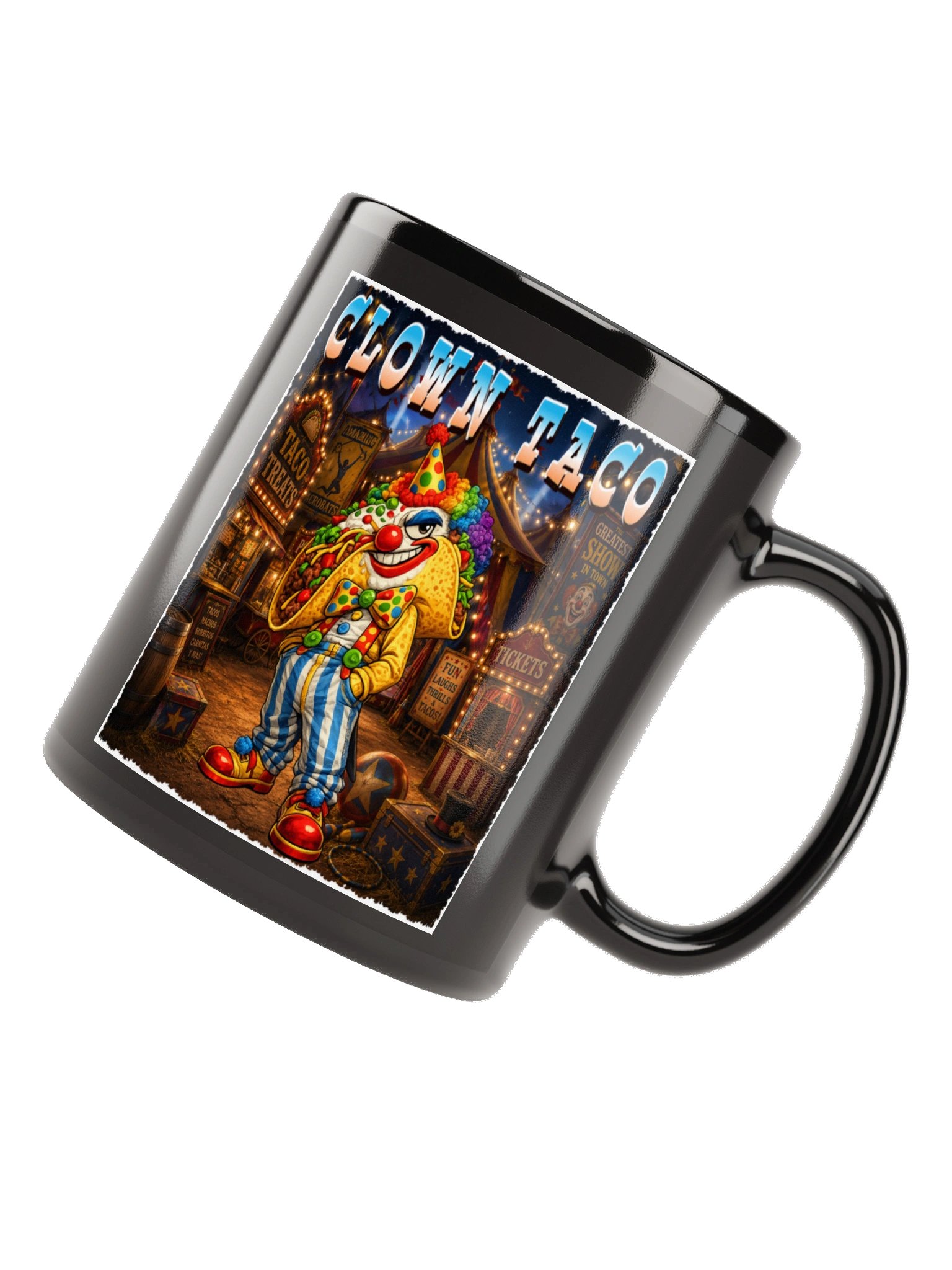 Clown Taco Circus Mug - The Taco Family product image (6)
