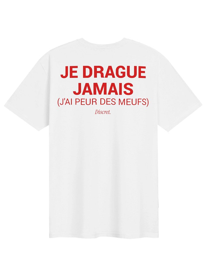 JE DRAGUE JAMAIS - V01 100% Cotton T-shirt product image (1)