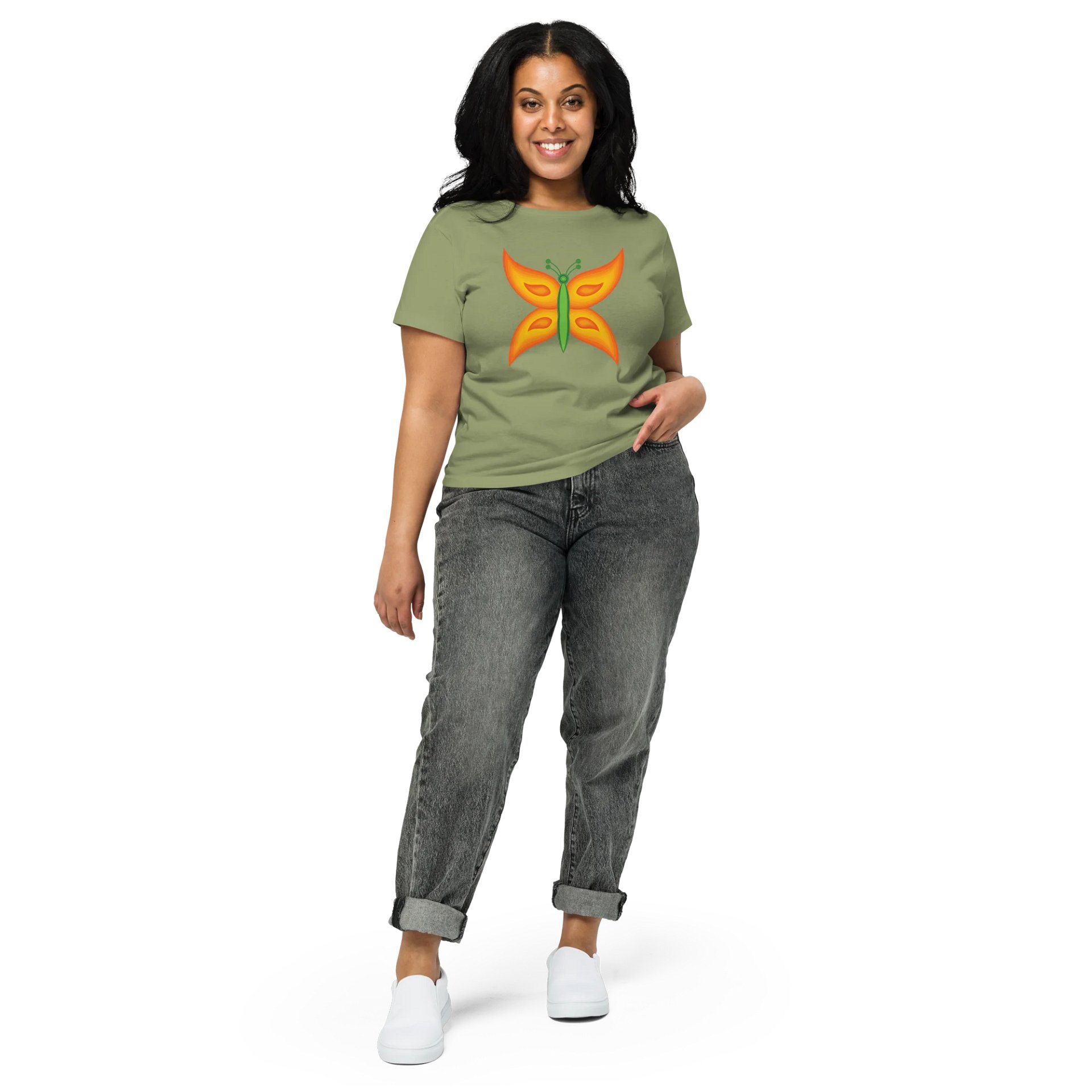 Alien Butterfly High Waisted Tee product image (2)
