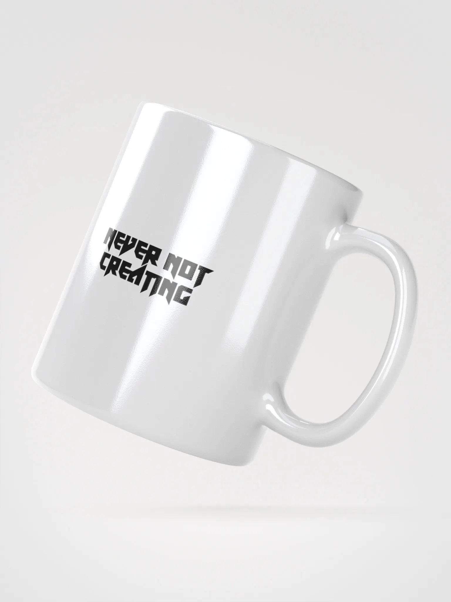 Never Not Creating Mug (White) product image (2)