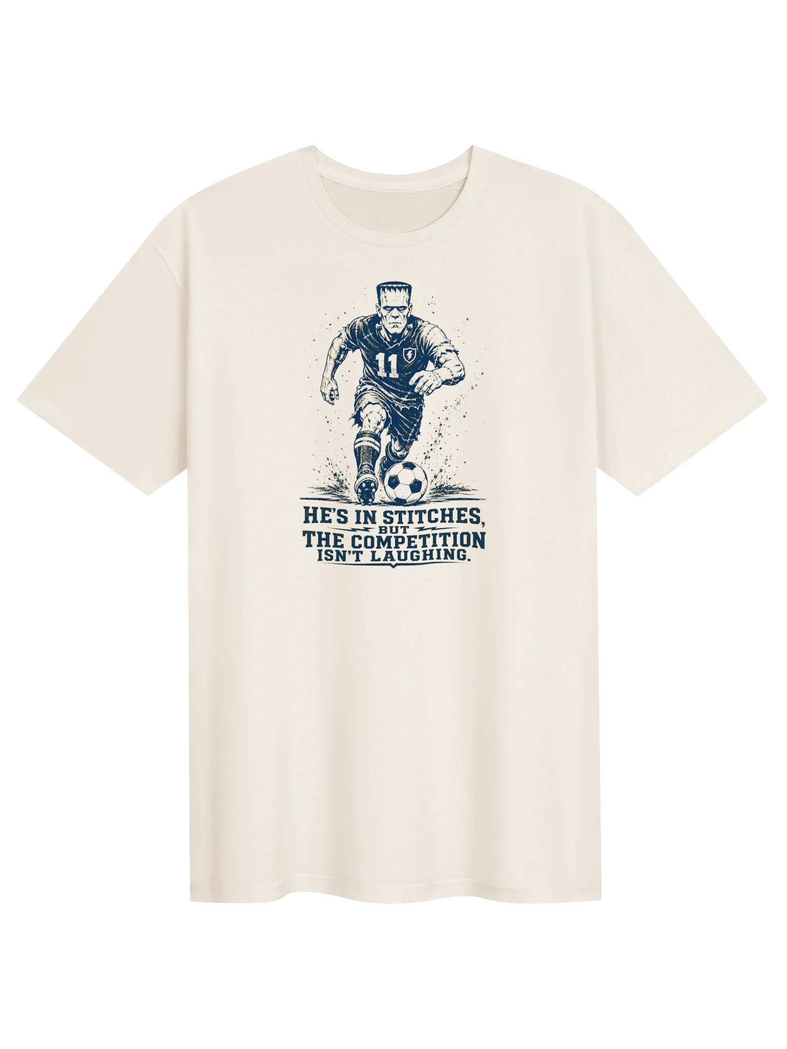 Frankenstein Stitches Soccer Graphic Tee product image (1)