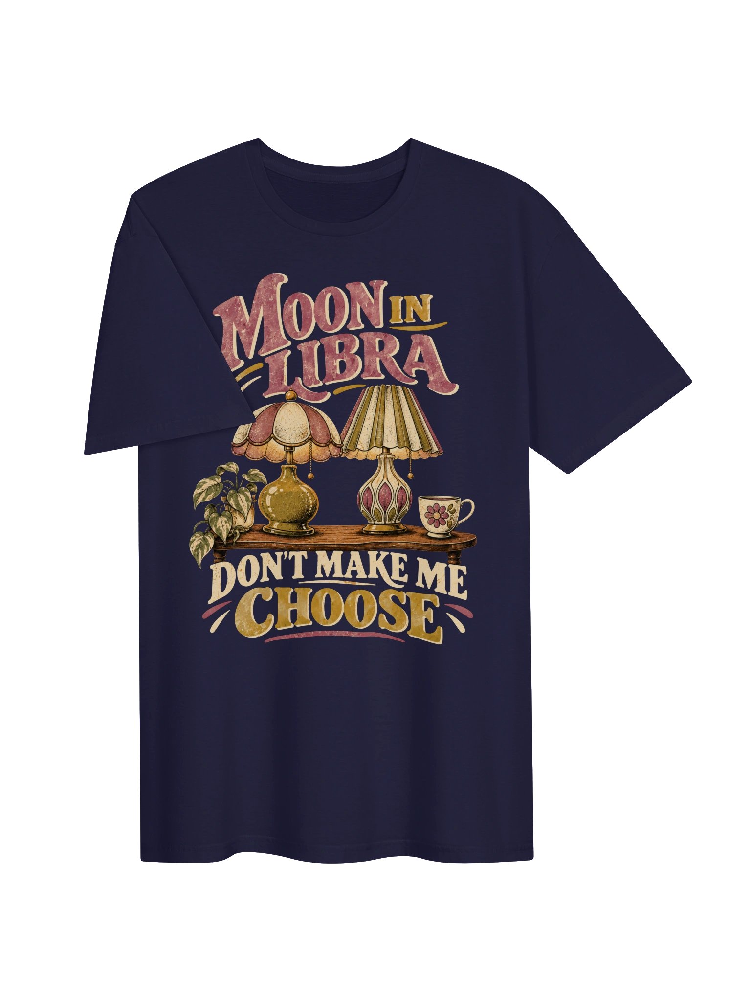 Moon in Libra Don’t Make Me Choose Tee product image (13)