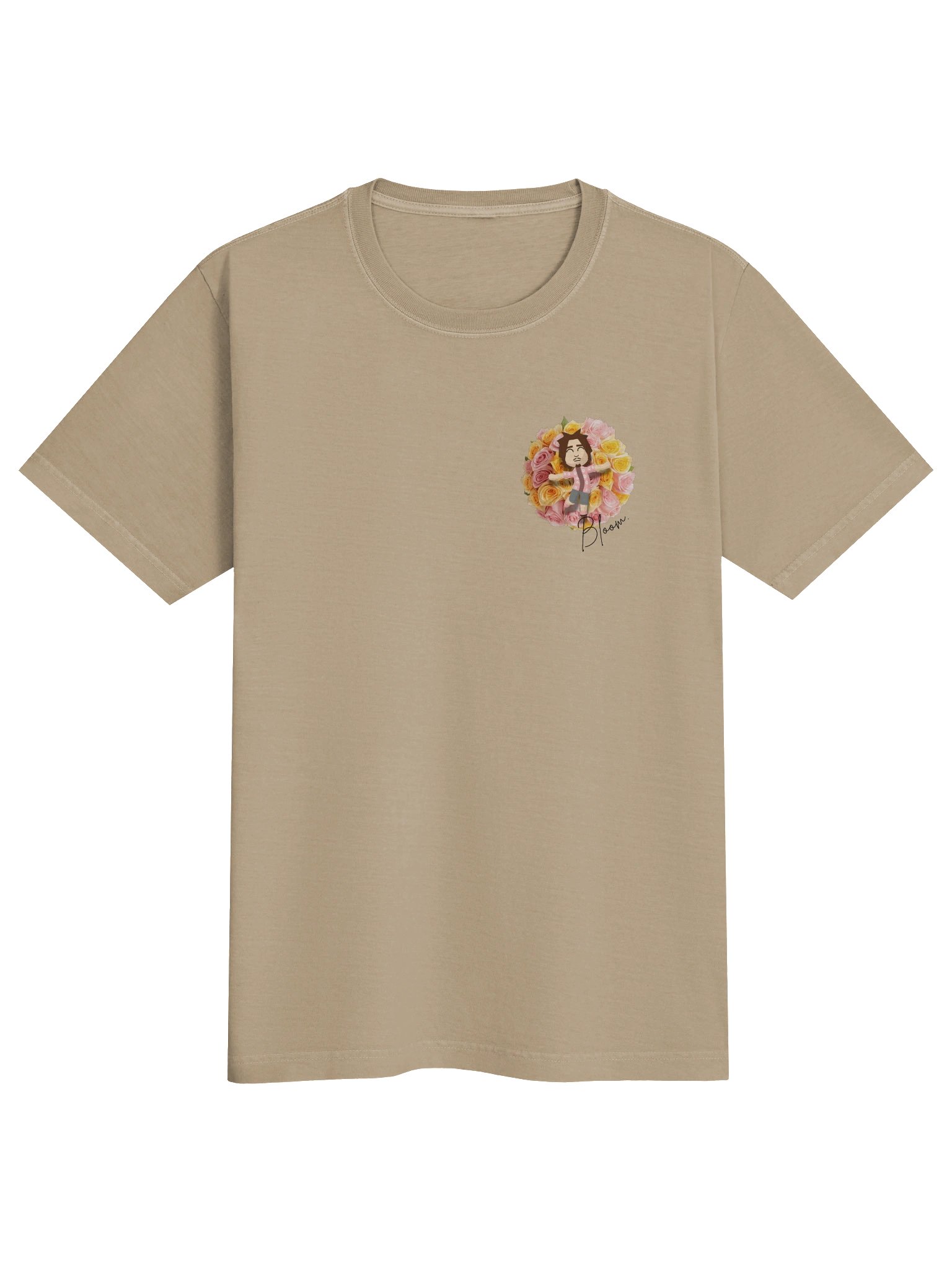 "Bloom." Flower T-Shirt product image (1)