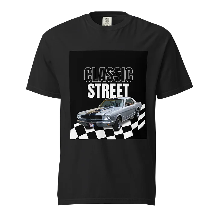 Classic Street Silver Car Graphic Tee product image (1)