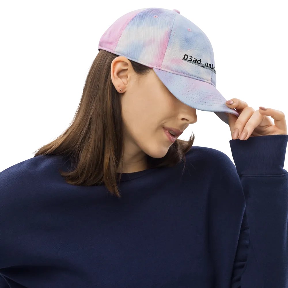 Unicorn logo Tie-Dye Dad Hat product image (6)