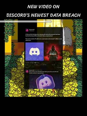 have yall heard about the discord X double counter data breach? #discord #cybersecurity #databreach 