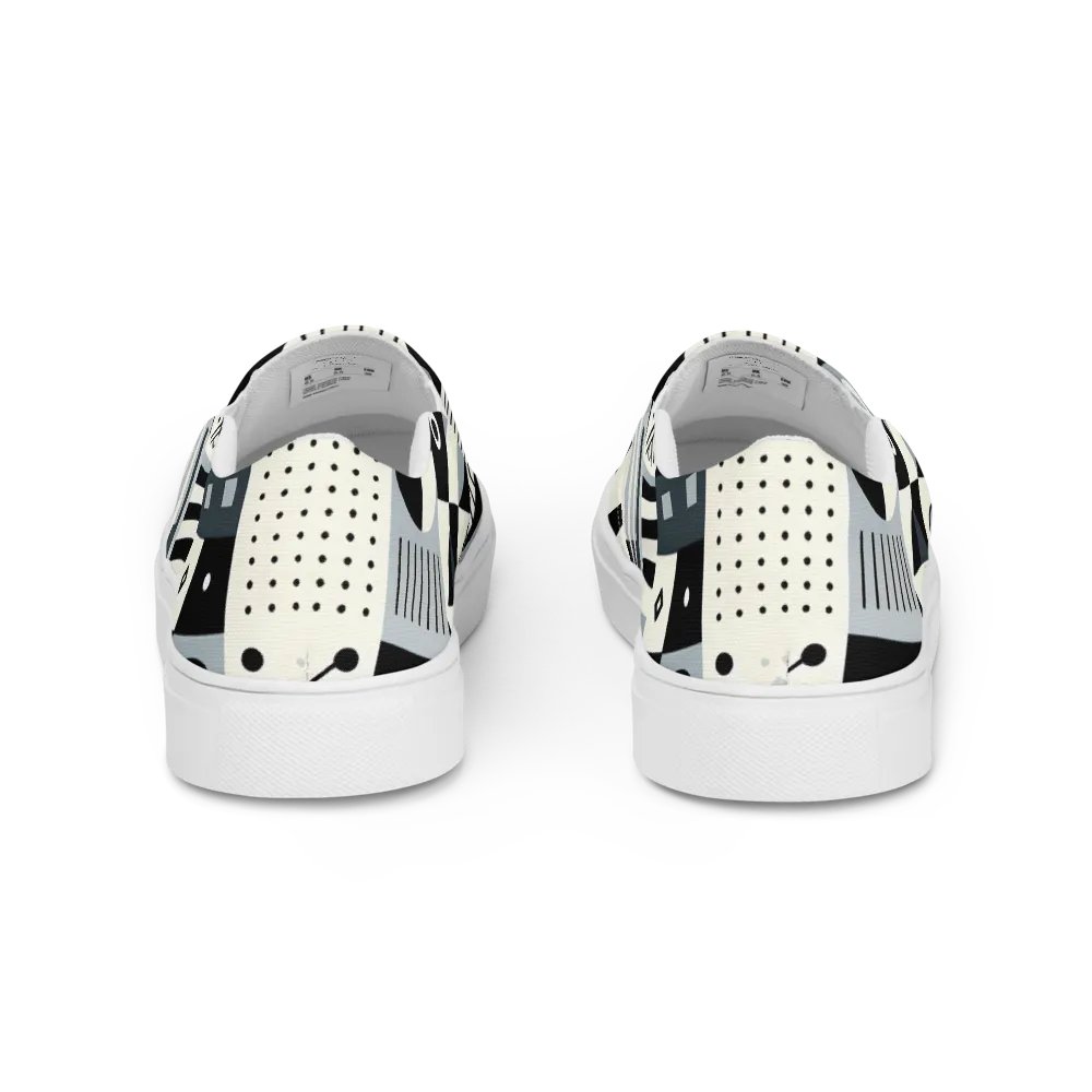 Abstract Geometric Women's Slip-On Shoes product image (4)