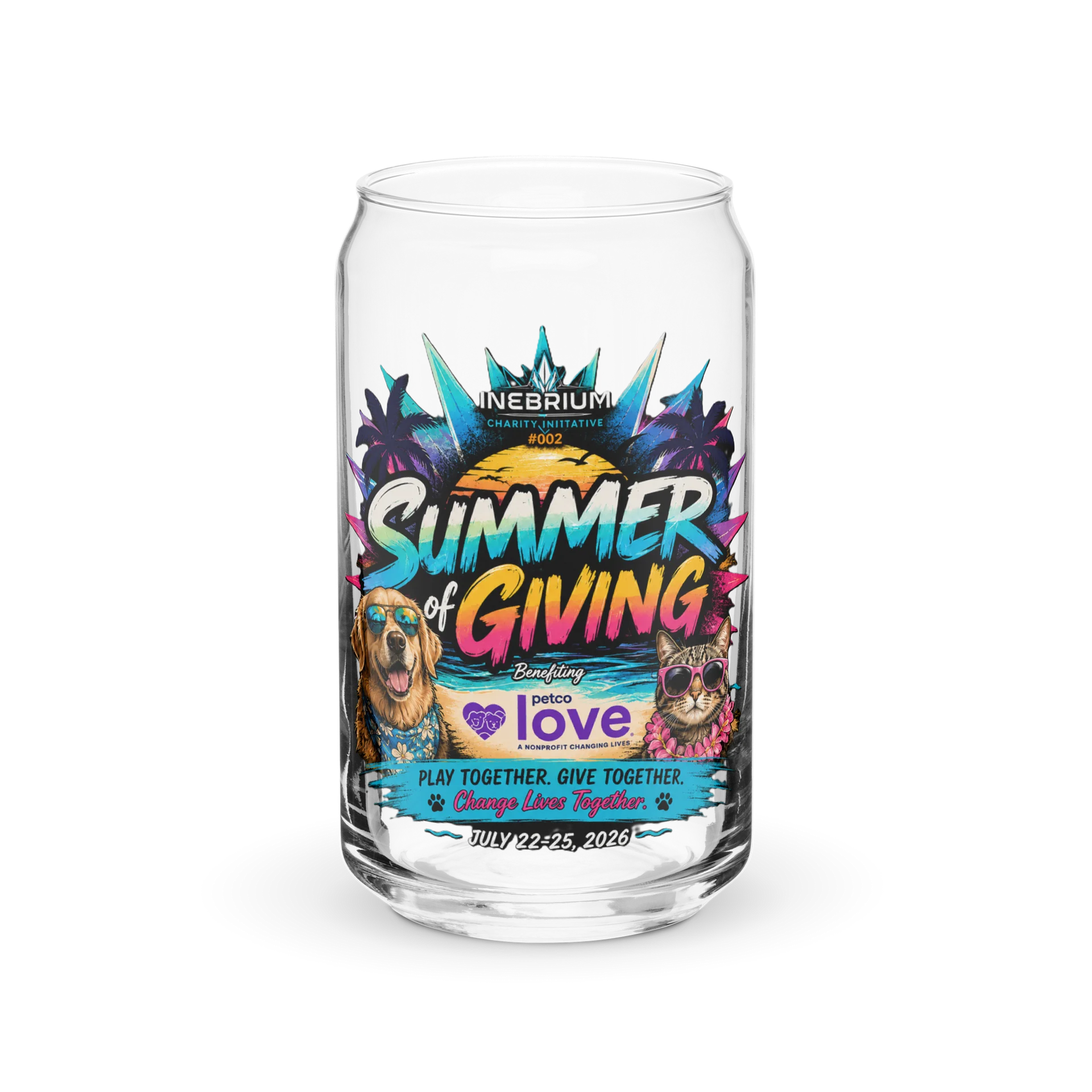 Summer of Giving Can Glass product image (2)