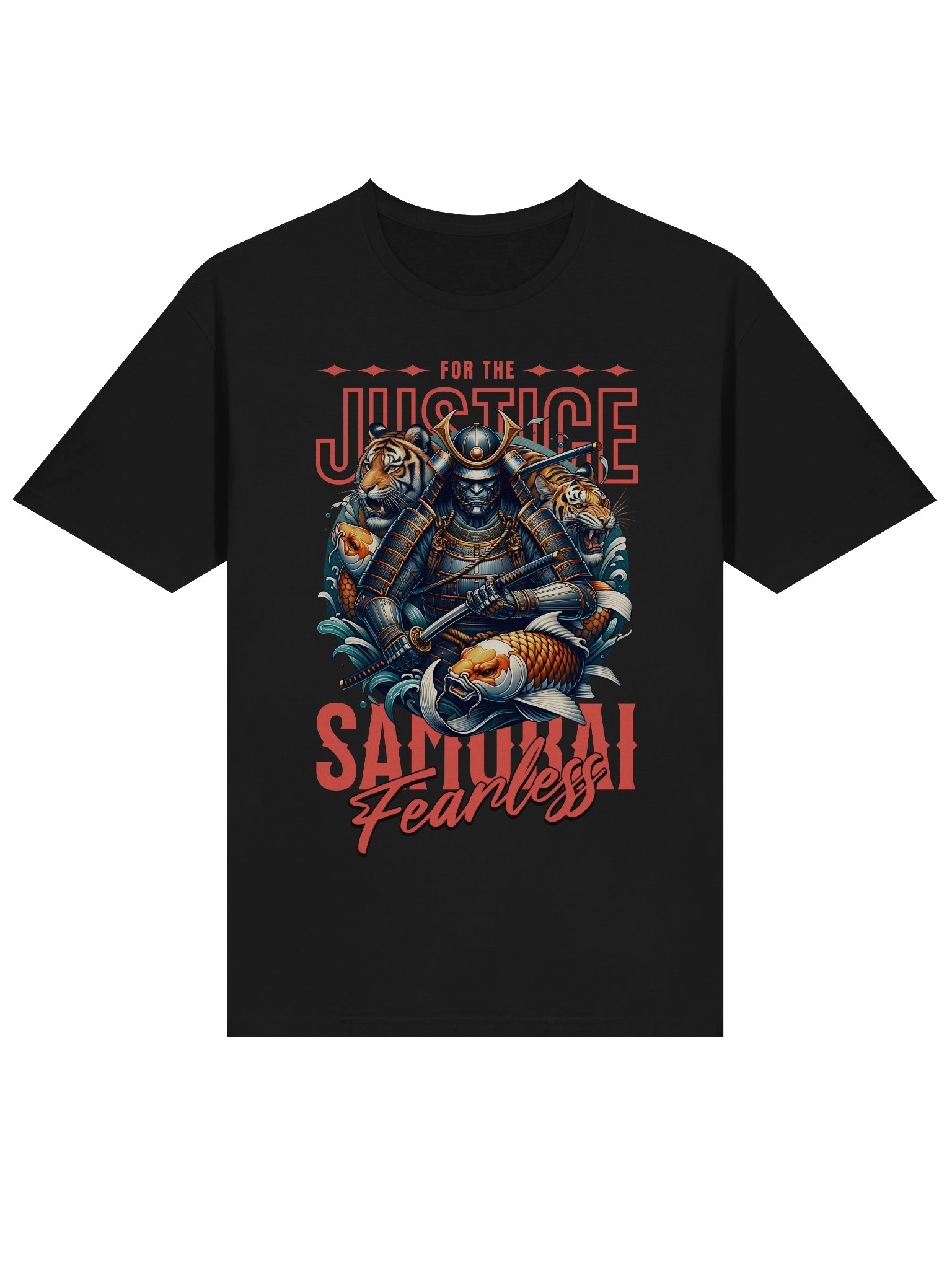 Samurai Justice Fearless T-Shirt - Gildan Softstyle product image (2)
