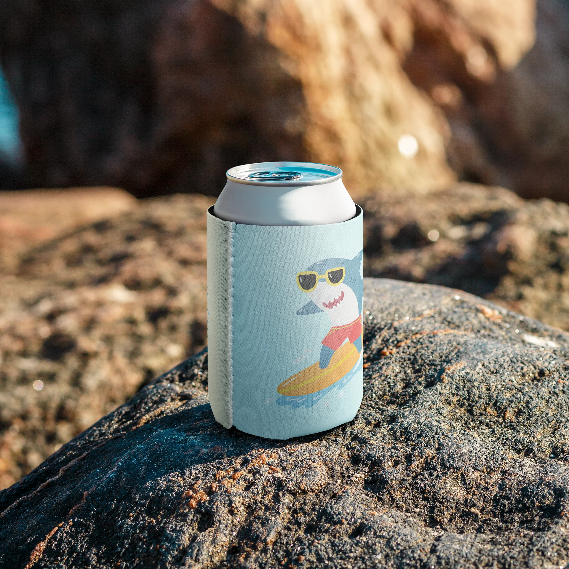 SURFER SHARK CAN COOLER product image (8)