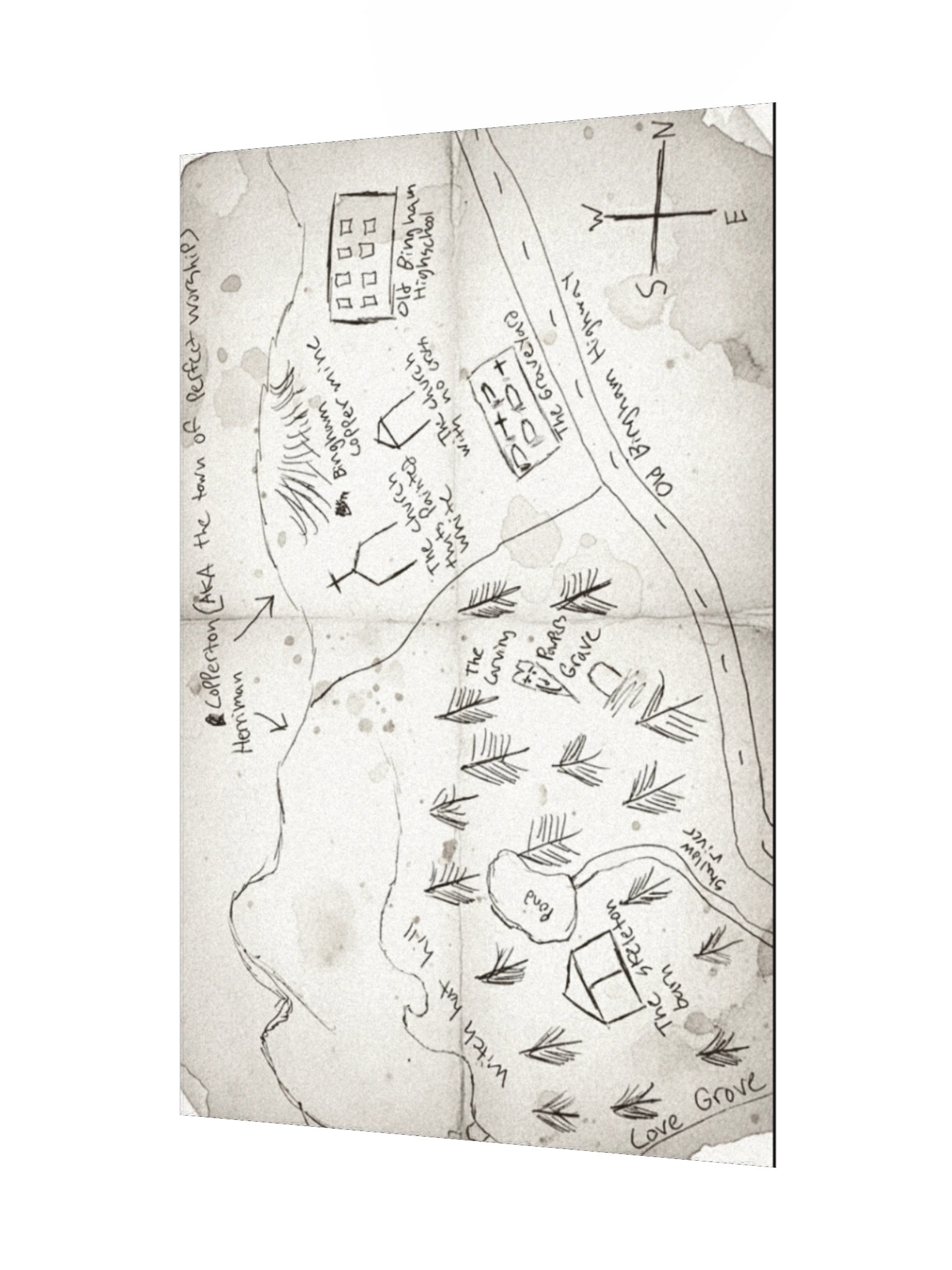 Lore Map (Real Locations) poster product image (6)