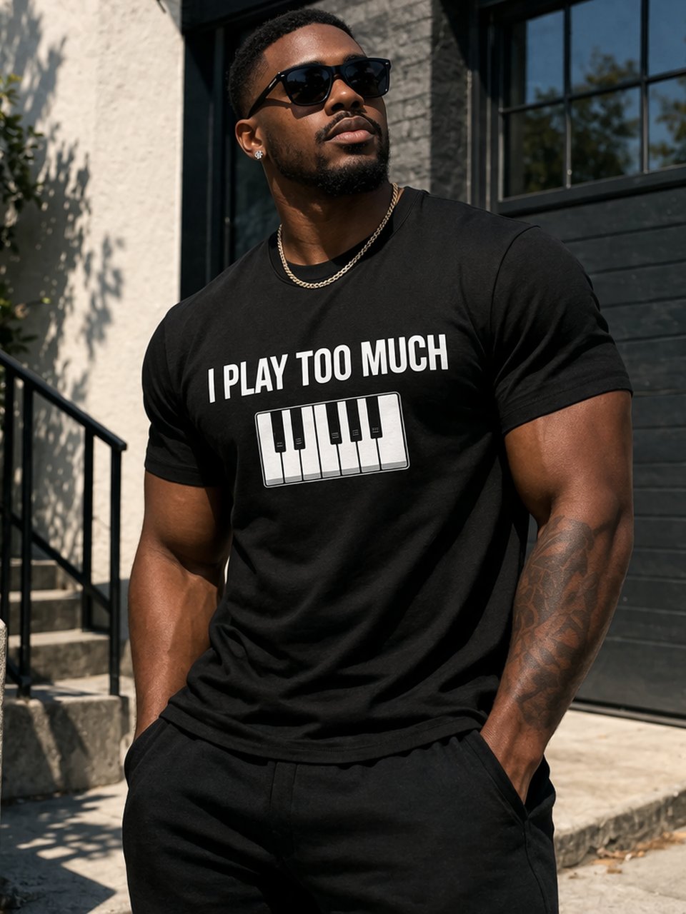 I Play Too Much T-Shirt product image (2)