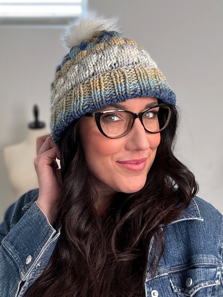 Droplet Knit Beanie product image (2)