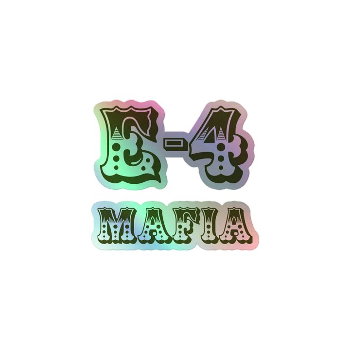 Mystic Mafia Holographic Sticker Set product image (1)