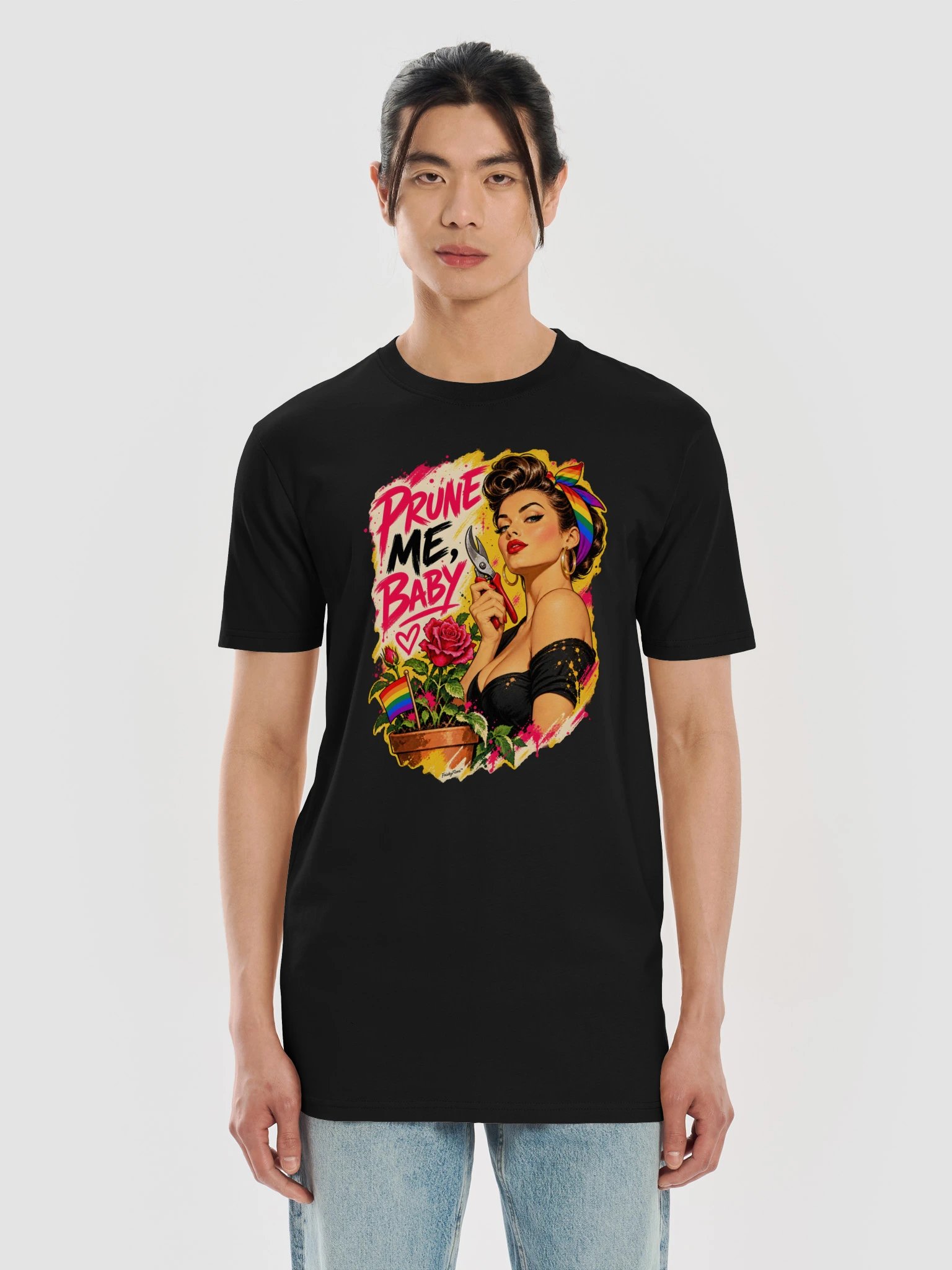 Prune Me, Baby Pin-Up Pride Premium Tee product image (1)